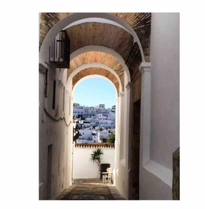 Villa Casa Arena Y Sal En Pleno Casco Antiguo De Vejer Vejer de la Frontera Esterno foto