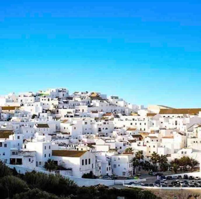 Villa Casa Arena Y Sal En Pleno Casco Antiguo De Vejer Vejer de la Frontera Esterno foto